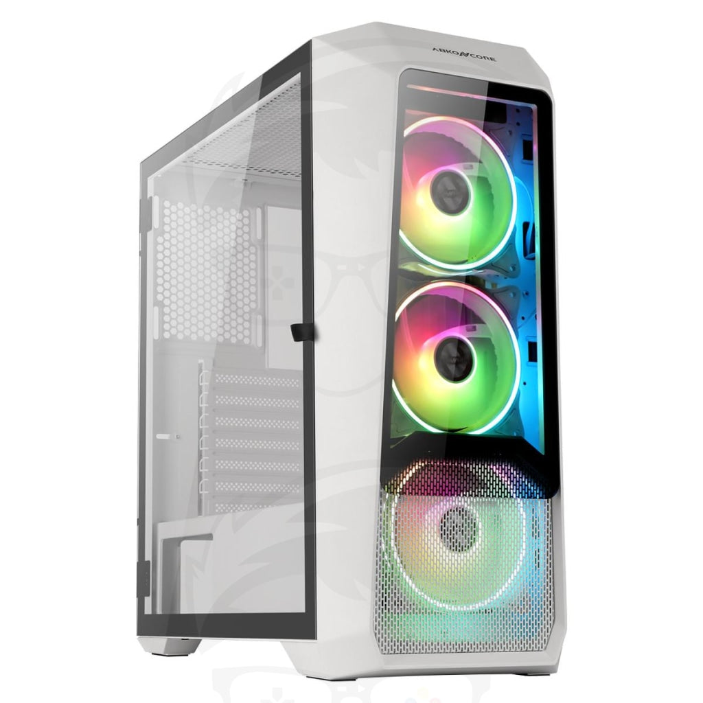 ABKONCORE H300G ARGB 4X ARGB Sync 120mm GAMING CASE ABKONCORE H300G ARGB 4X ARGB Sync 120mm GAMING CASE